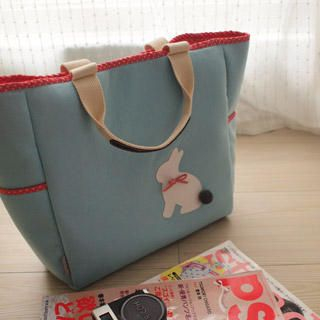 "Rabbit" Appliqu  Handbag