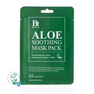 Benton - Aloe Soothing Mask Pack 2024 Version - 23G X 1Pc