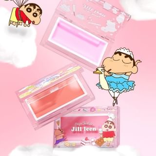 Jill Leen - Crayon Shin-Chan Cream Blush Limited Edition - 9 Colors #201 Orange Milk Tea - 3G