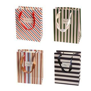 iswas Striped Gift Bag