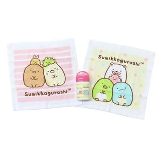 Sumikko Gurashi Hand Towel (2 Pieces) with Case One Size