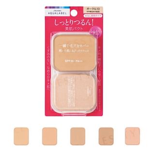 Shiseido - Aqualabel Moist Powder Foundation SPF 20 PA++ OC20 Ocher Refill