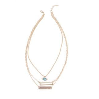 Seirios Jeweled Multi-Strand Necklace
