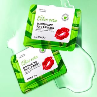 Fayankou - Aloe Vera Moisturizing Soft Lip Mask #Lip Mask