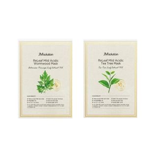 Releaf Mild Acidic Mask Set - 2 Types Wormwood
