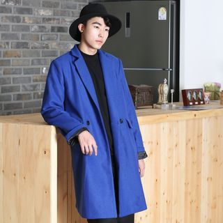 MODSLOOK Notched-Lapel Colored Coat