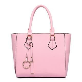LineShow Faux-Leather Tote