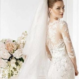 Angel Bridal V-Neck Rosette A-Line Wedding Dresses