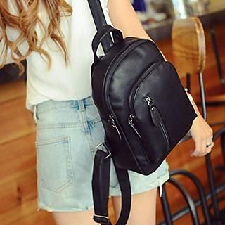 Youme Faux-Leather Backpack