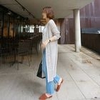 Open-Front Long Cardigan от YesStyle.com INT Open-Front Long Cardigan от YesStyle.com INT