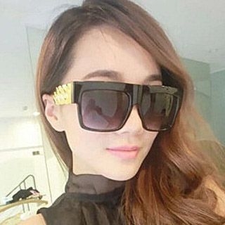 Sunny Eyewear Retro Square Sunglasses
