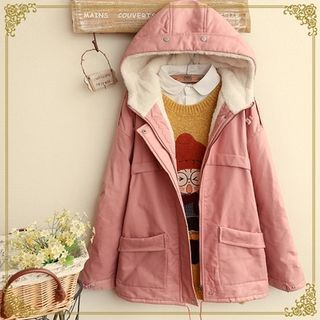Fairyland Hooded Fleece-lined Jacket