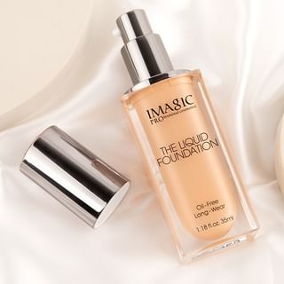 Imagic - Oil-Free Liquid Foundation - 5 Shades #1351 Porcelain - 35Ml