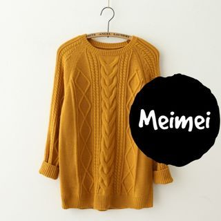 Meimei Cable Knit Sweater