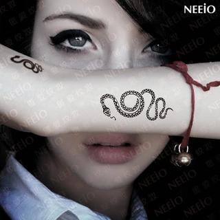 Neeio Waterproof Temporary Tattoo (Snake) 1 sheet