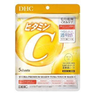 DHC - Hydra Premium Silken Yuba Touch Mask C 5 pcs