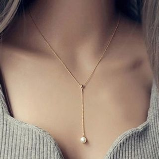 EPOQ Faux Pearl Pendant Necklace