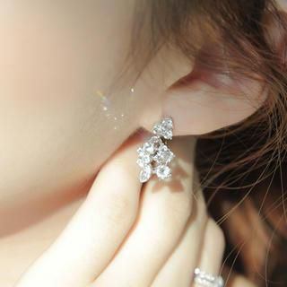 kitsch island Swarovski Crystal Stone Earrings