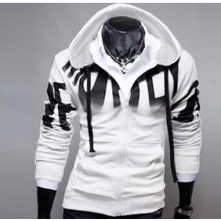Bay Go Mall Print Hood Jacket