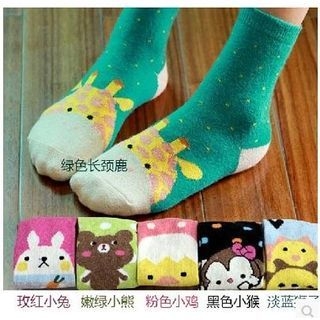 MissYou Animal Pattern Socks