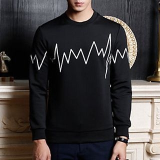 WOOG Heartbeat Print Pullover