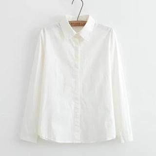 ninna nanna Long-Sleeve Linen Shirt