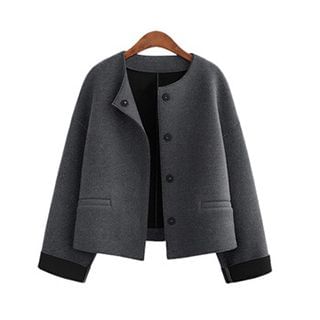 AGA Plain Woolen Jacket
