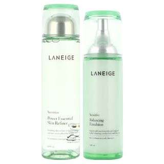 Laneige New Basic Set For Sensitive Skin : Power Essencial Skin Refiner 200ml + Balancing Emulsion 120ml 2pcs