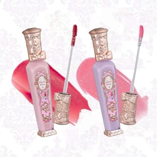 Flower Knows - Violet Strawberry Rococo Glitter Lipgloss - 2 Colors #G02 Rasberry Booze - 3.5Ml