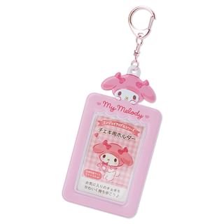 PVC Photo Card Holder Keyring (My Melody) 7.4 x 0.3 x 14.4cm