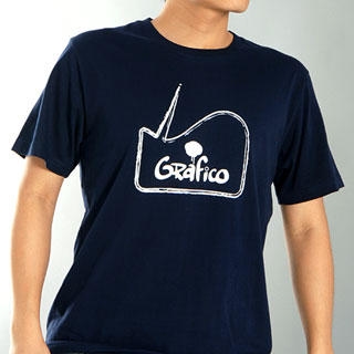 "Logo Brainstorm Blue Boy" Tee Shirt