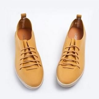 Faux-Suede Lace-Up Sneakers