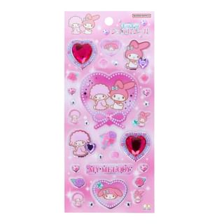 Sanrio My Melody Kira Kira Jewel Sticker 90Ã160Ã20mm