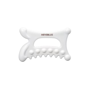 Heveblue - Natural White Clay Relaxing Homecare Gua Sha 1 Pc