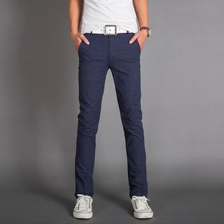 Jazzcool Plain Tapered Pants