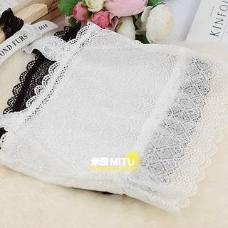 MITU Cropped lace Camisole Top