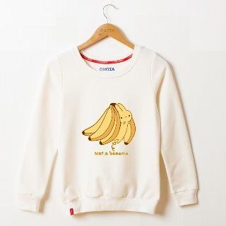 Onoza Banana-Print Sweatshirt