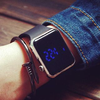 InShop Watches Luminous Digital Strap Watch