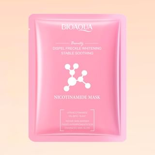 Bioaqua - Dispel Freckle Whitening Nicotinamide Mask #Mask - 1 Pcs