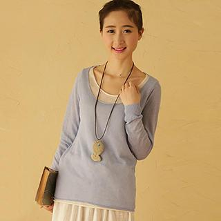 Moriville Roundneck Knit Top