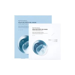 Peptathenol Aqua Balance Gel Mask Set 35g x 4 sheets