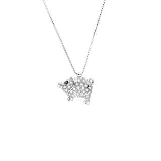 Glamagem 12 Zodiac Collection - Cute Pig With Necklace Cute Pig - One Size