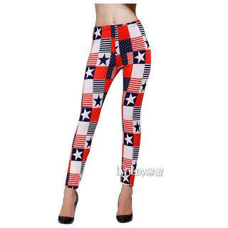 Lynley Star Pattern Leggings