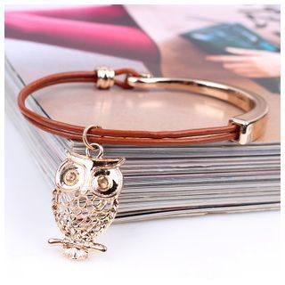 KINNO Owl Dangle Bracelet