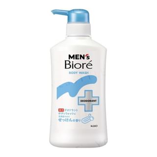 Kao Men's - Biore Medicated Deodorant Body Wash Clean Soap 420Ml