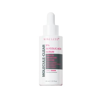 Nineless - Molecule-Clear 5% Glycolic Acid Serum 2025 Version - 30Ml