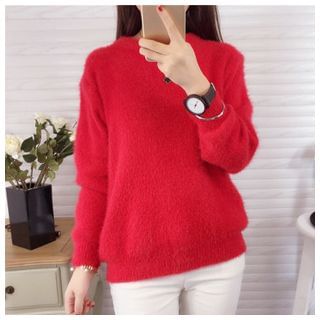 Jiuni Furry Sweater