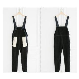 Sienne Fleece-lined Denim Dungaree