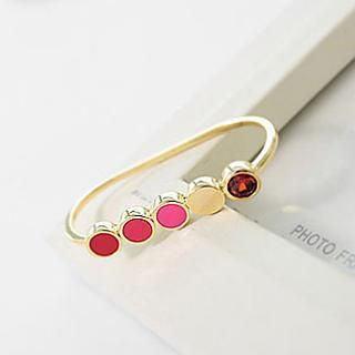 Ticoo Colored Rhinestone Ring