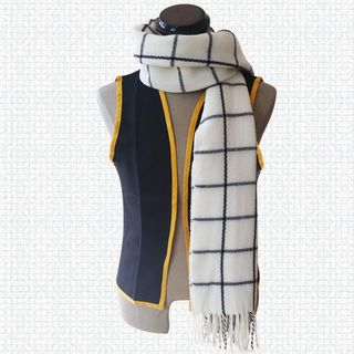 Comic Closet Fairy Tail NUTS Check Woolen Scarf